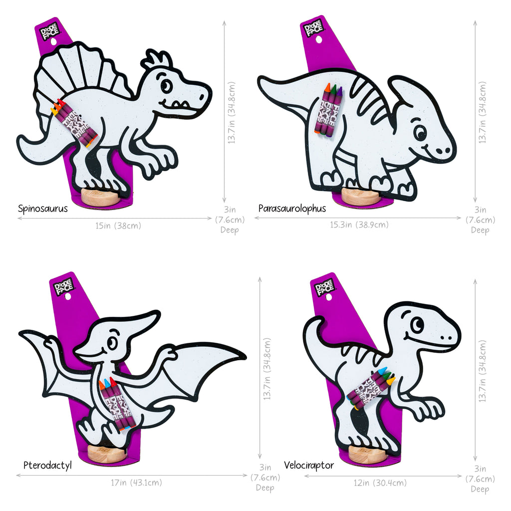 Dinosaur Companion Color & Play Set | 12 Pack