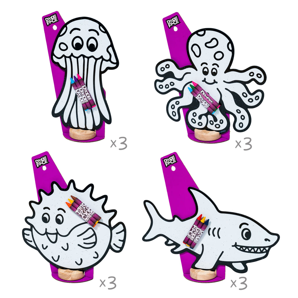 Under the Sea Companion Color & Play Set | 12 Pack