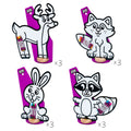 Woodland Animal Color & Play Set | 12 Pack