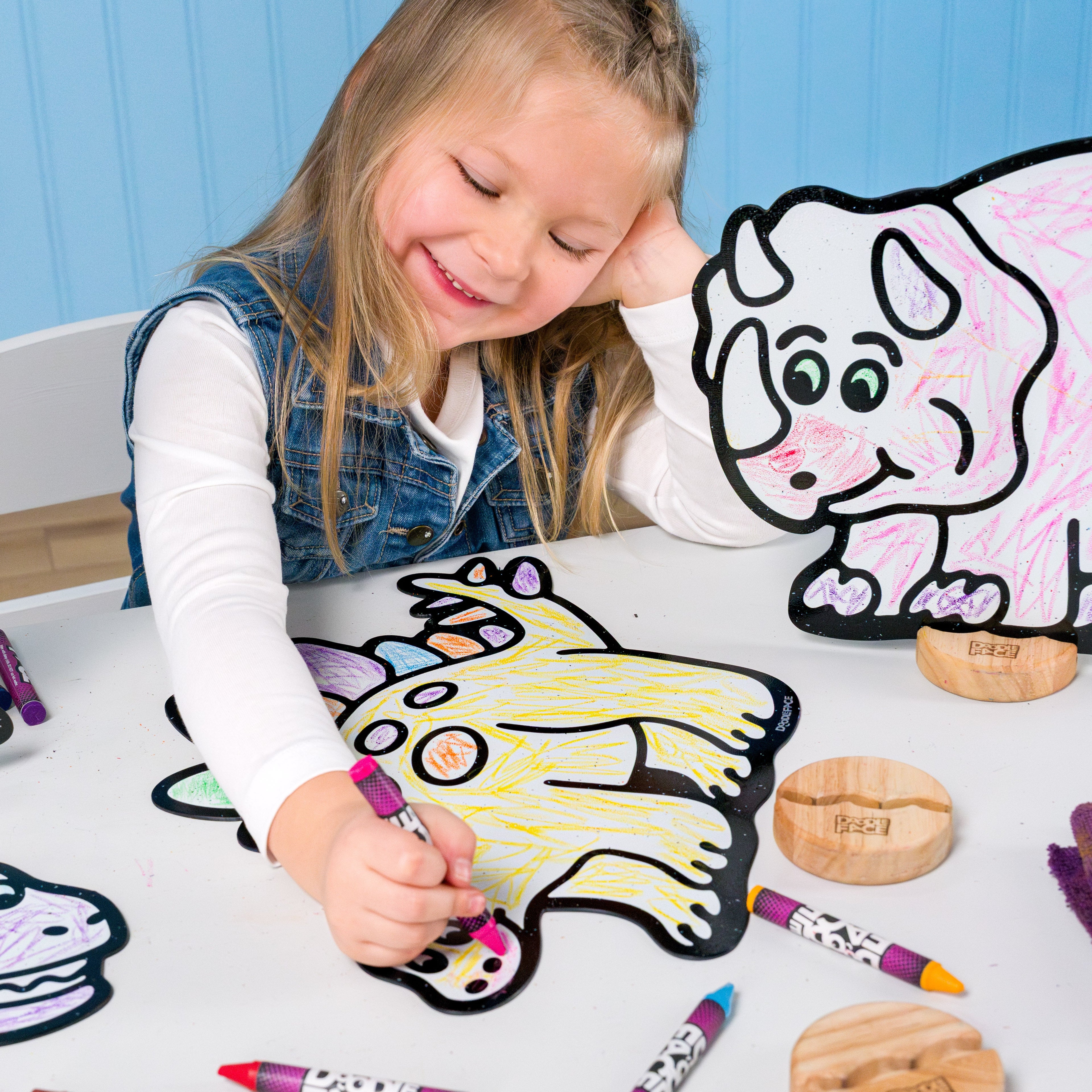 Dinosaur Color & Play Set | 12 Pack