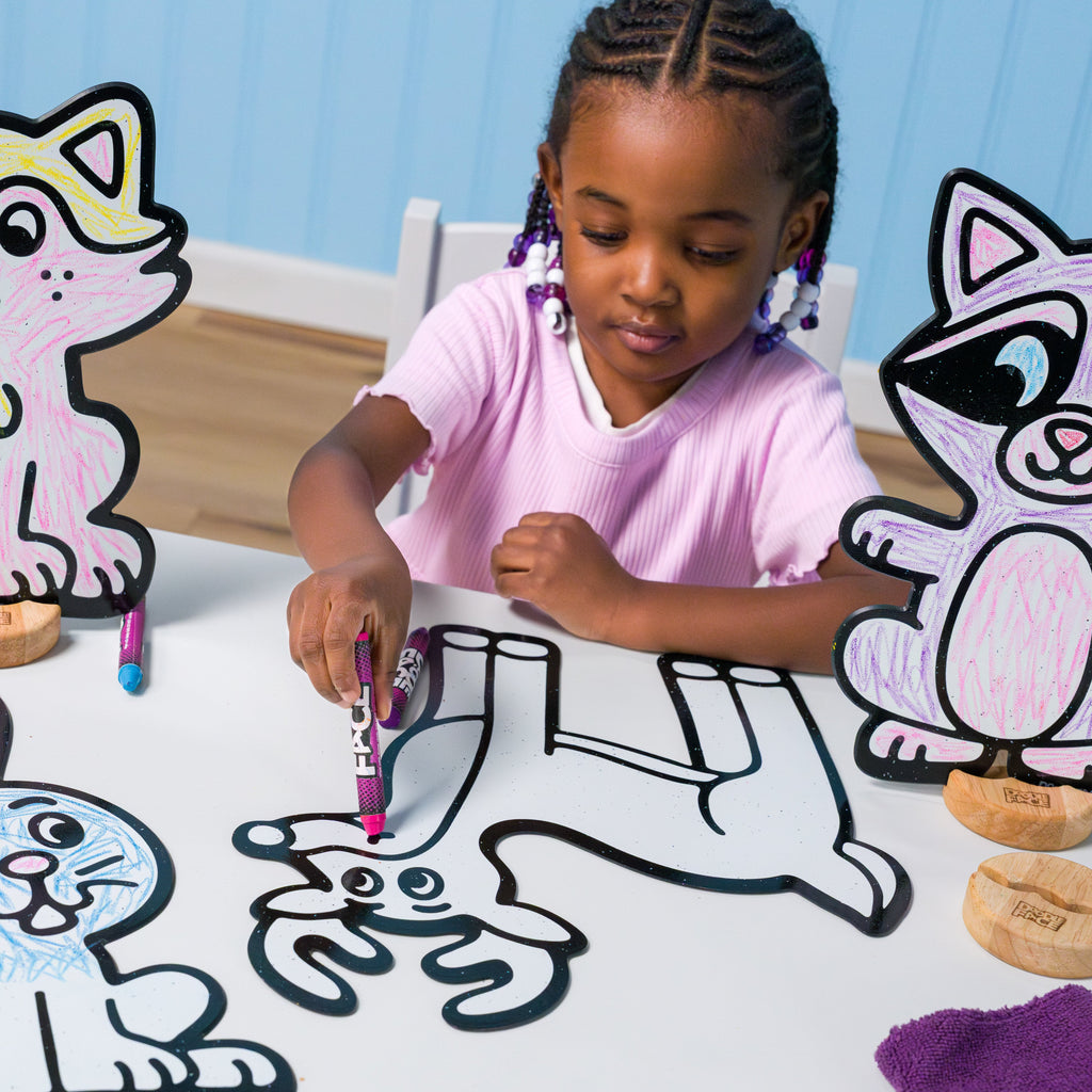 Woodland Animal Color & Play Set | 12 Pack