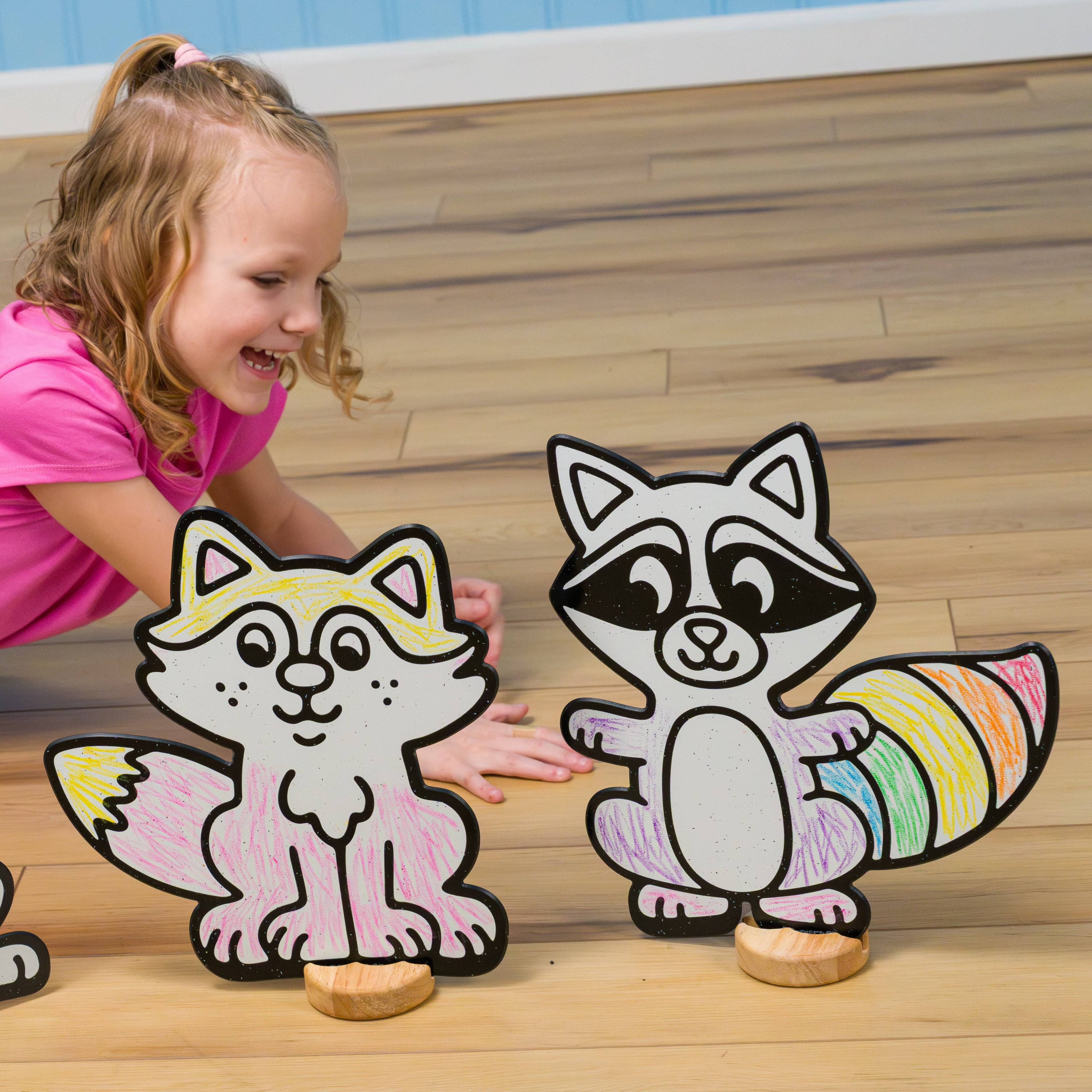 Woodland Animal Color & Play Set | 12 Pack