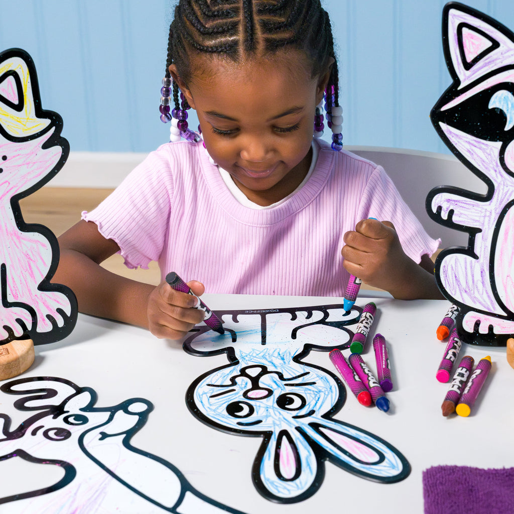 Woodland Animal Color & Play Set | 12 Pack
