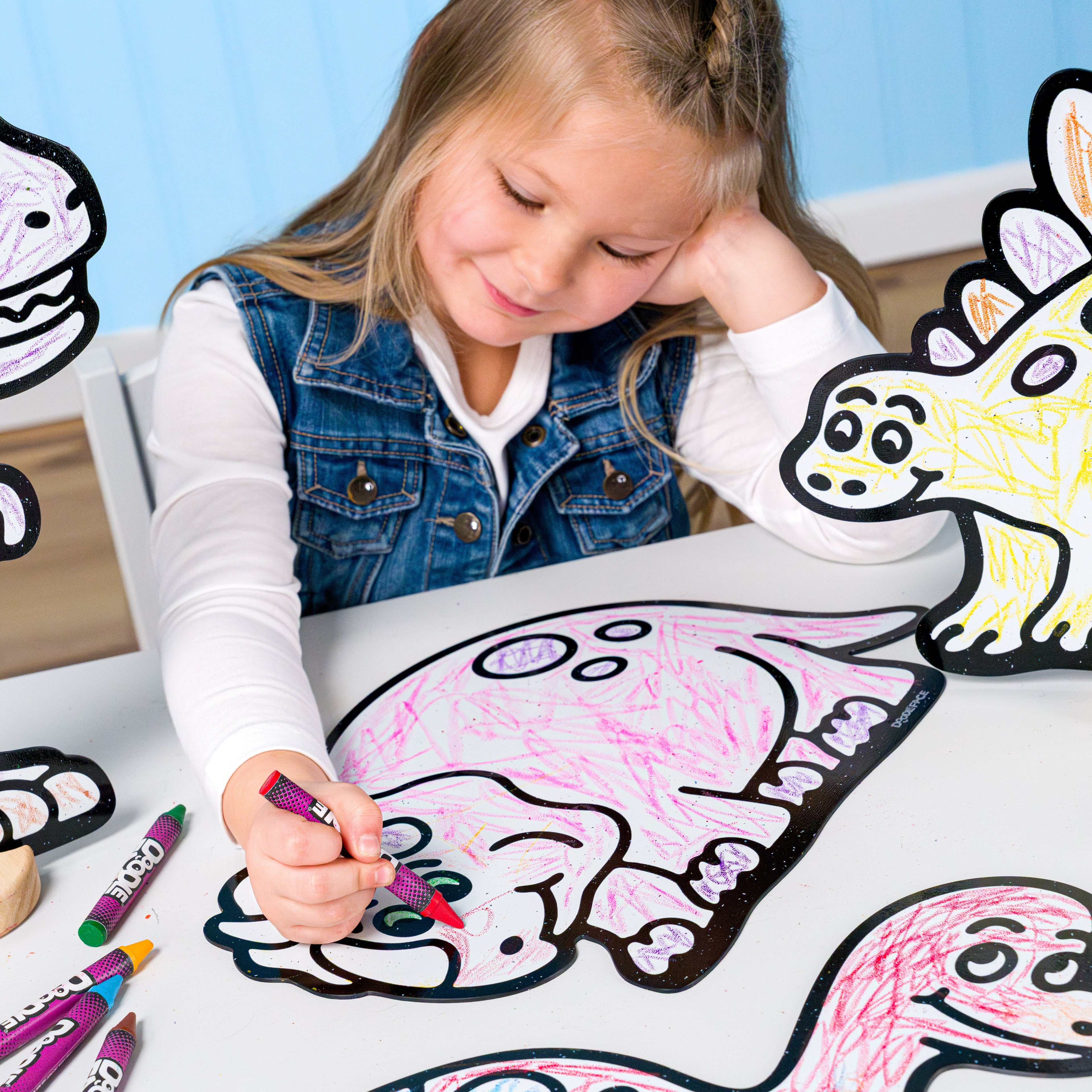 Dinosaur Color & Play Set | 12 Pack