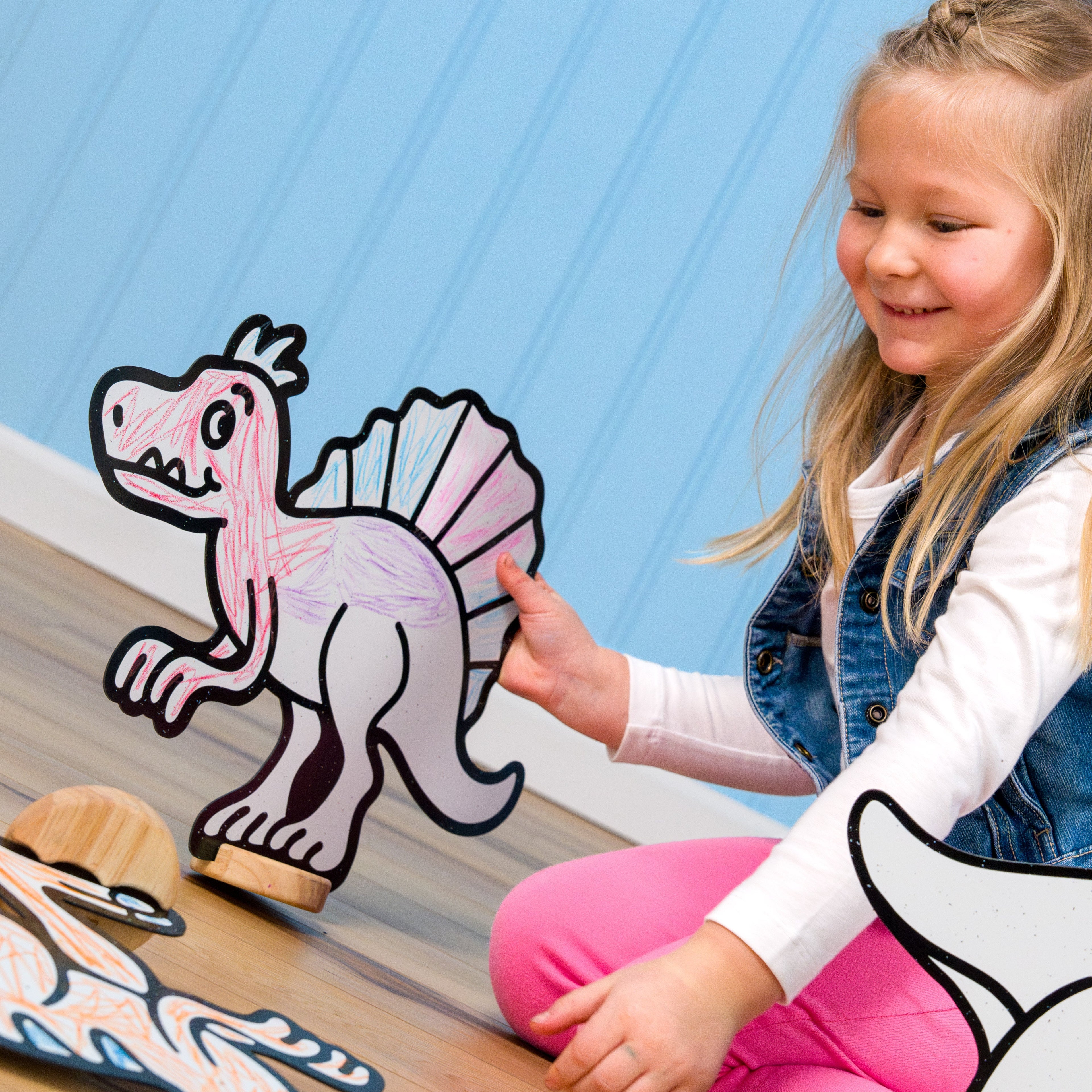 Dinosaur Companion Color & Play Set | 12 Pack