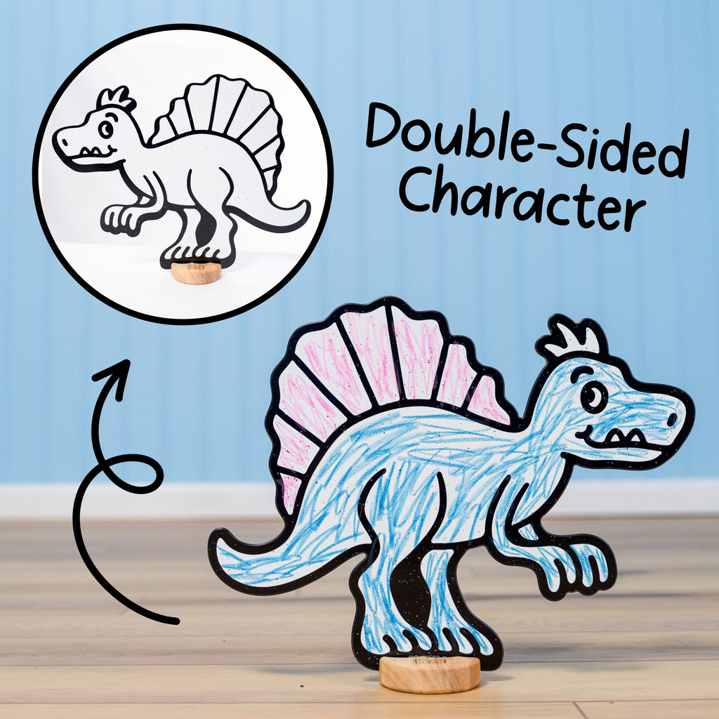Dinosaur Companion Color & Play Set | 12 Pack