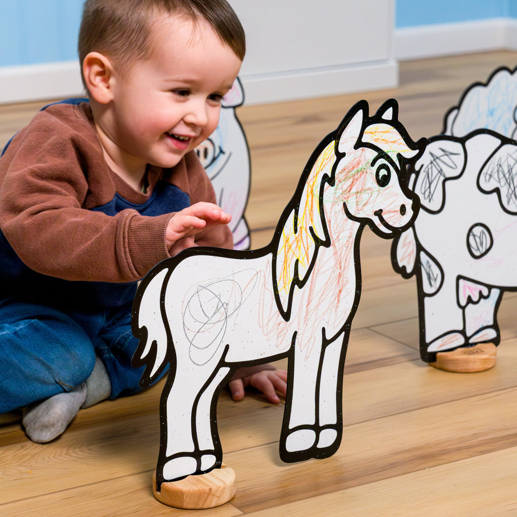 Farm Color & Play Set | 12 Pack