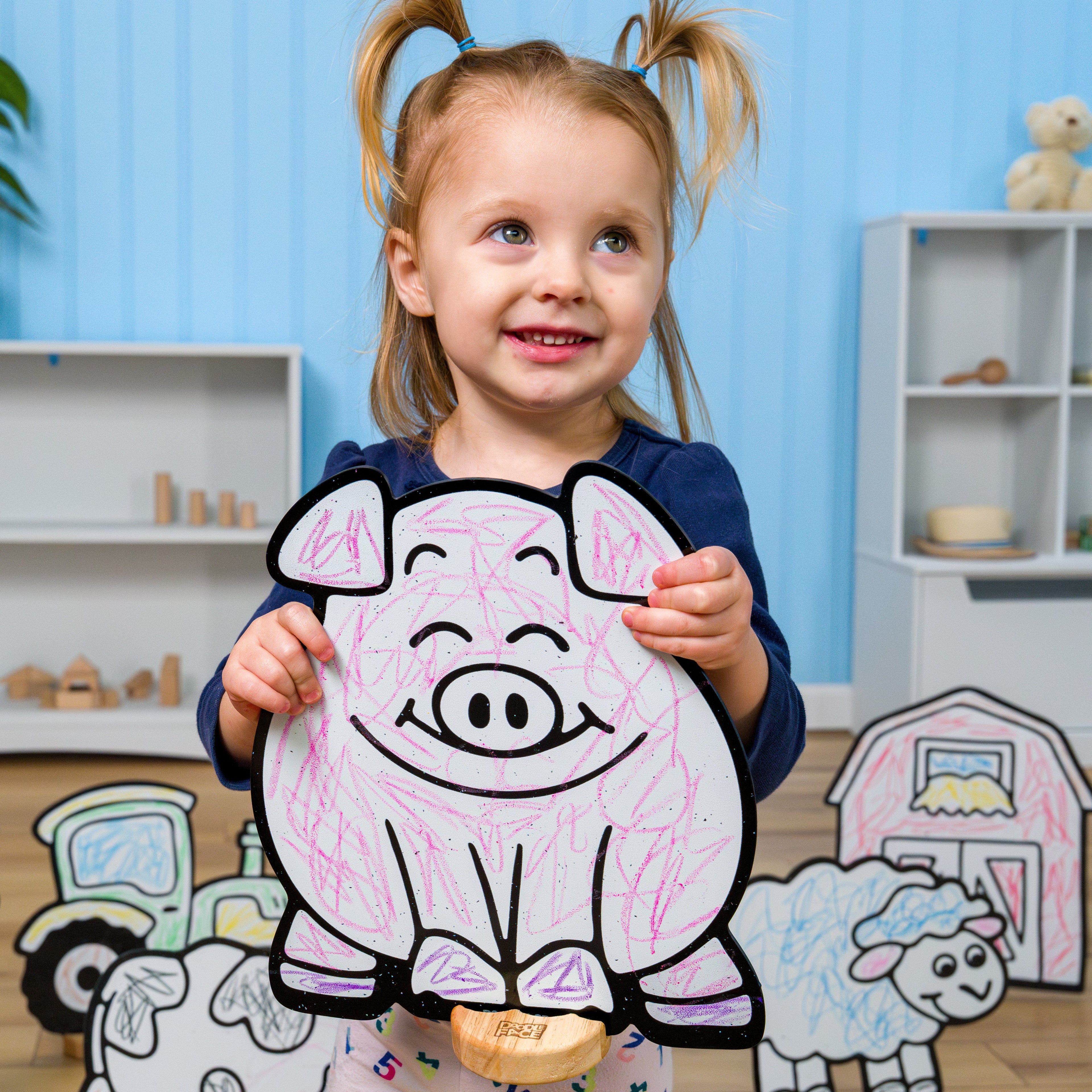 Farm Color & Play Set | 12 Pack