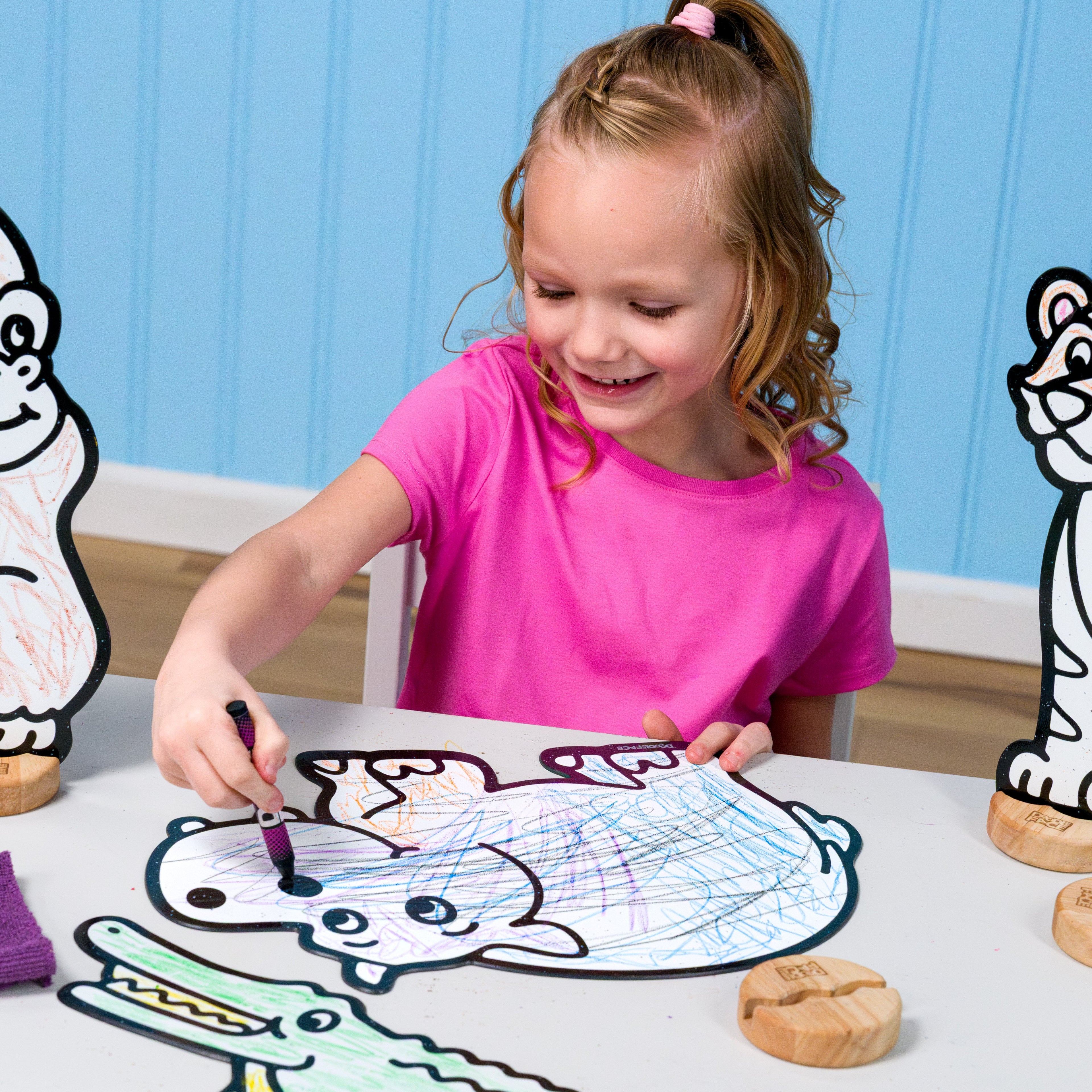 Safari Zoo Companion Color & Play Set | 12 Pack
