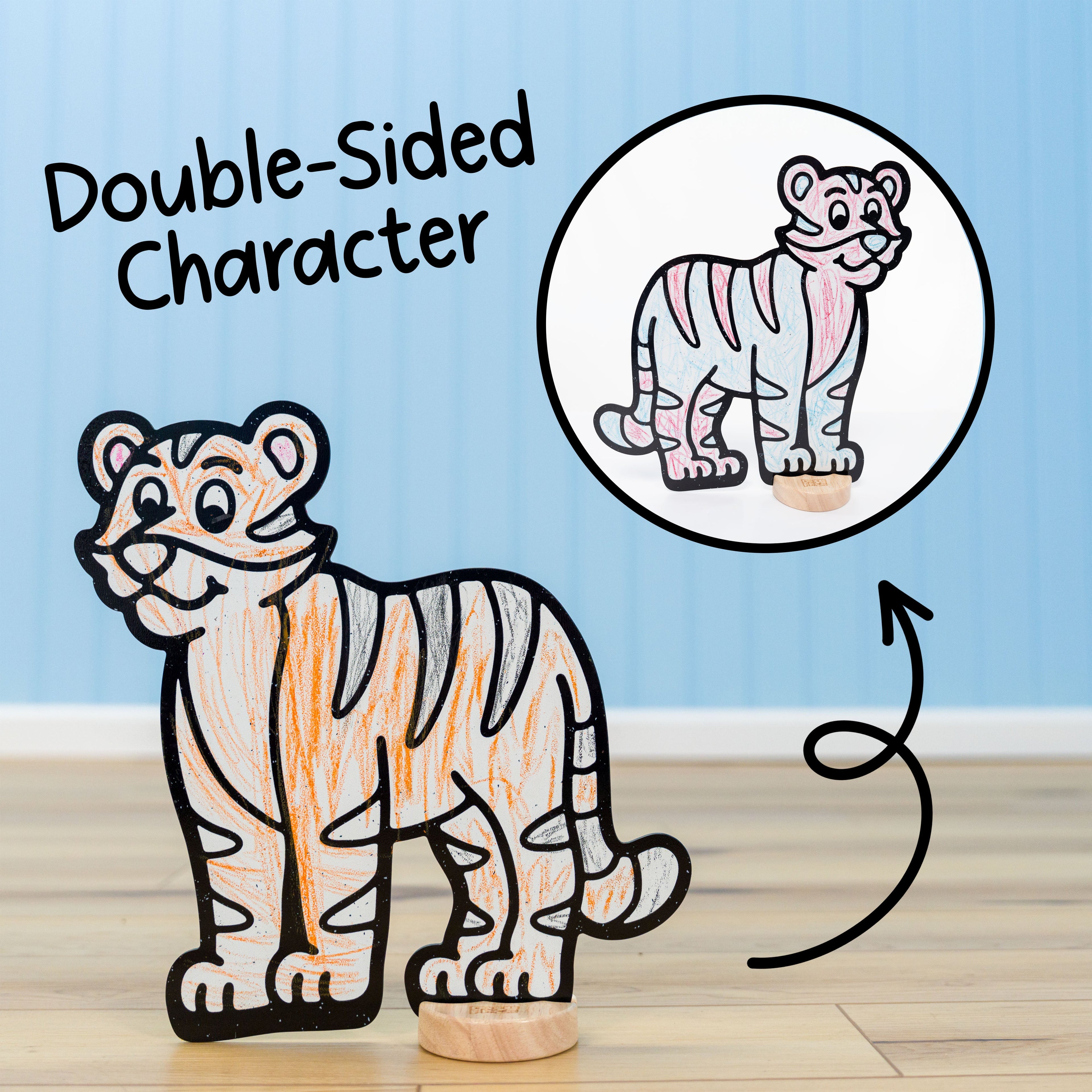 Safari Zoo Companion Color & Play Set | 12 Pack