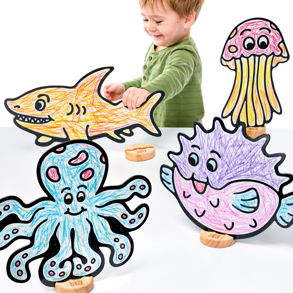 Under the Sea Companion Color & Play Set | 12 Pack
