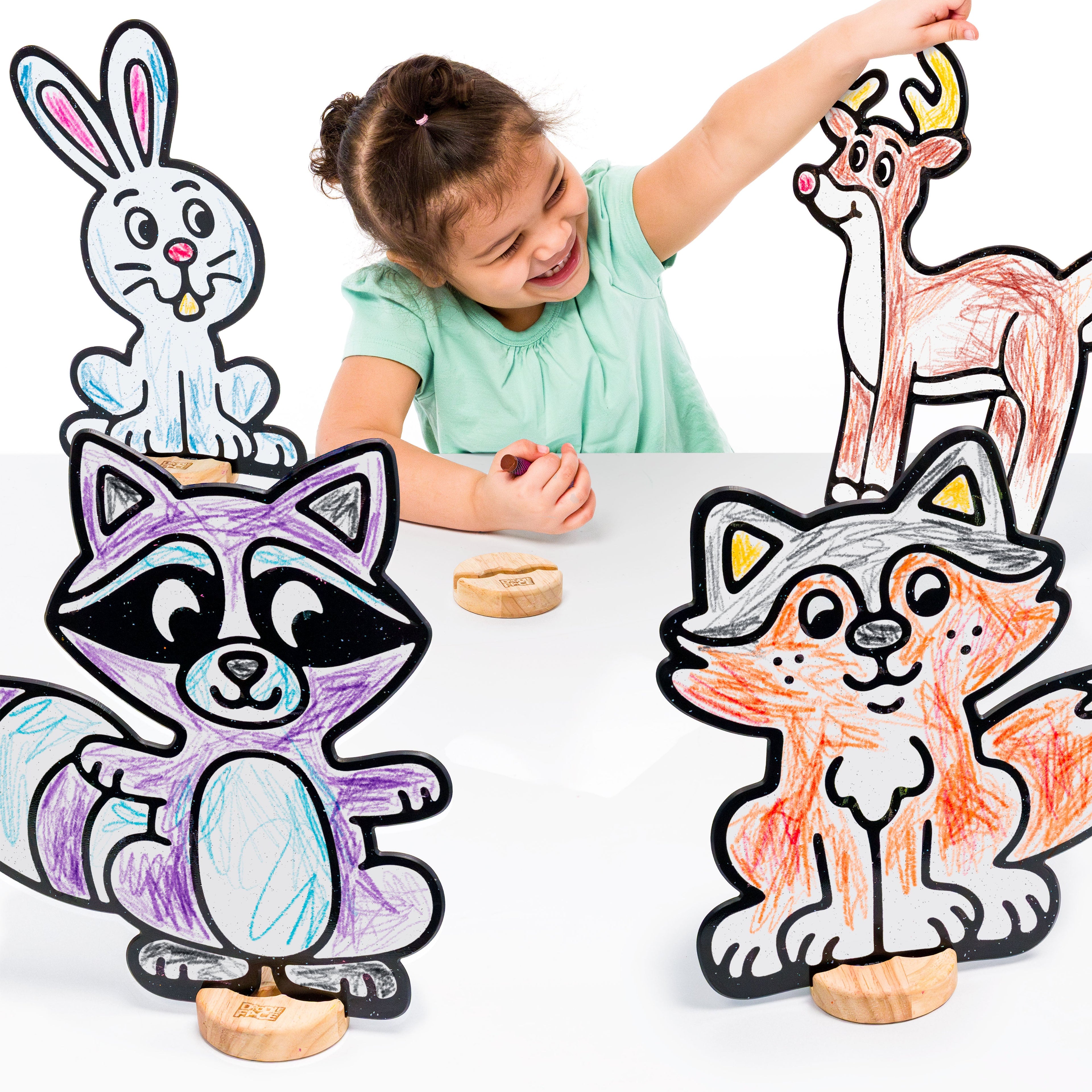 Woodland Animal Color & Play Set | 12 Pack