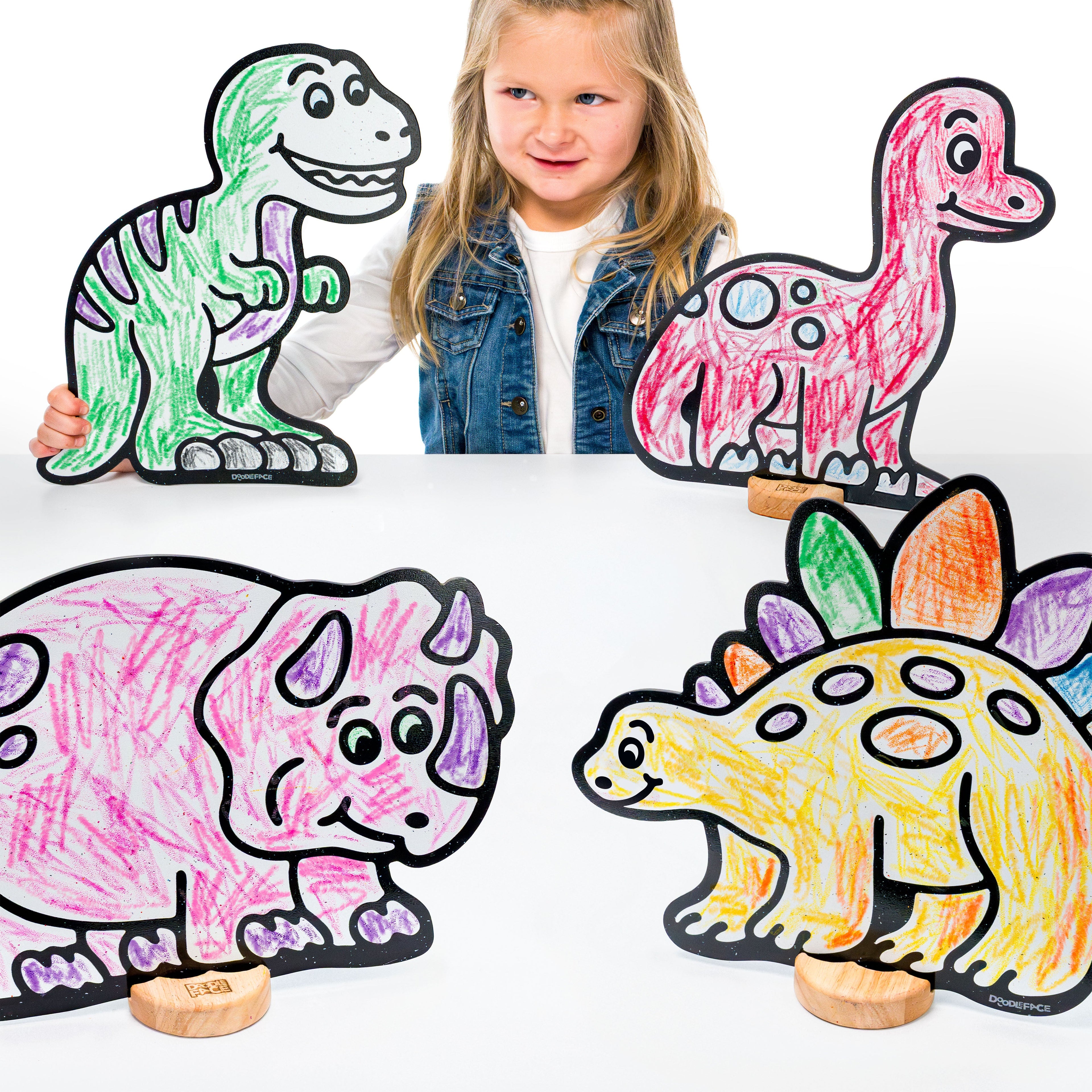 Dinosaur Color & Play Set | 12 Pack