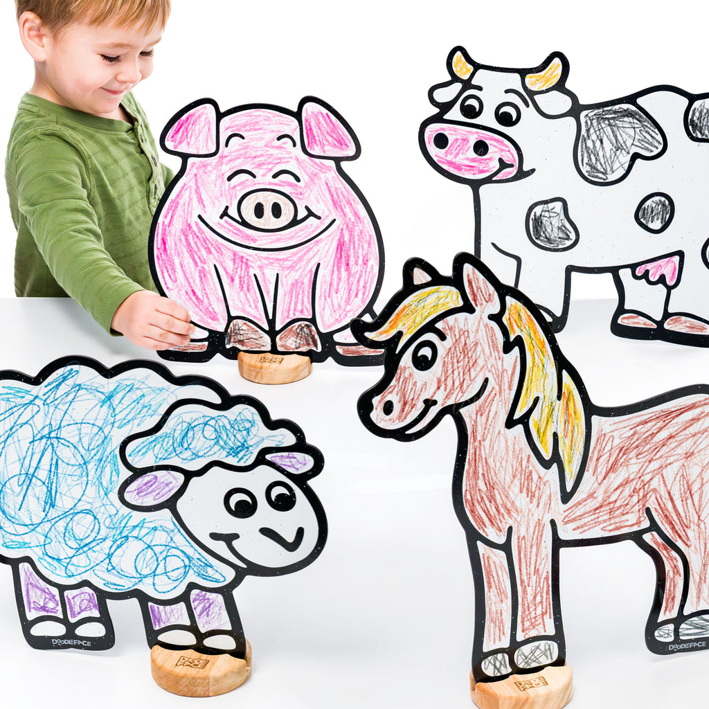 Farm Color & Play Set | 12 Pack