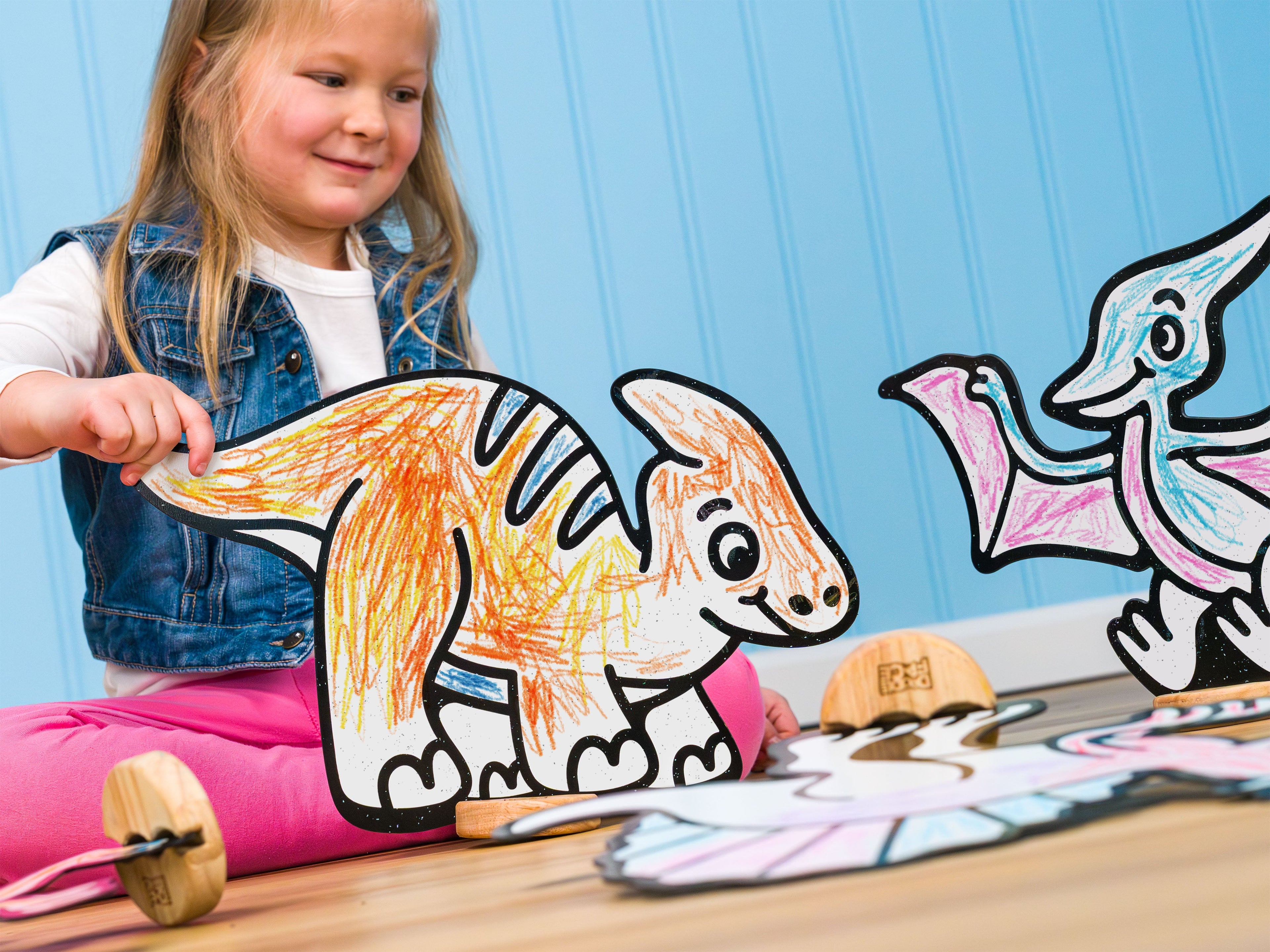 Dinosaur Companion Color & Play Set | 12 Pack