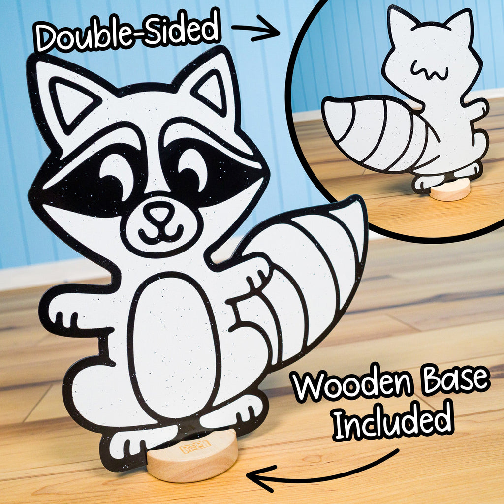 Woodland Animal Color & Play Set | 12 Pack