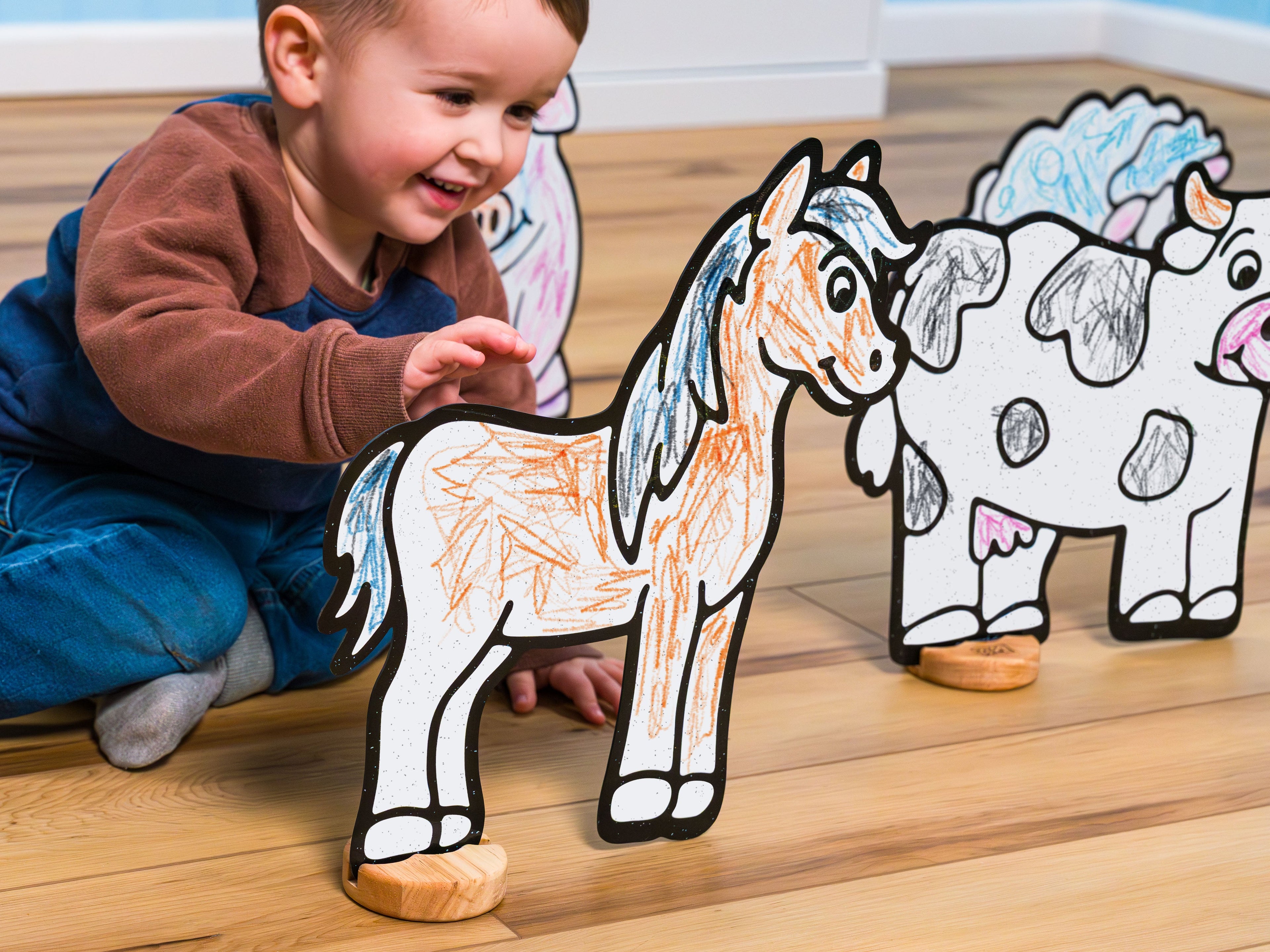 Farm Color & Play Set | 12 Pack